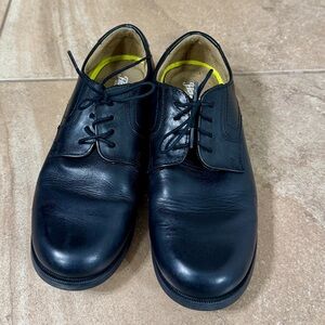 Boys Black Leather dress shoes